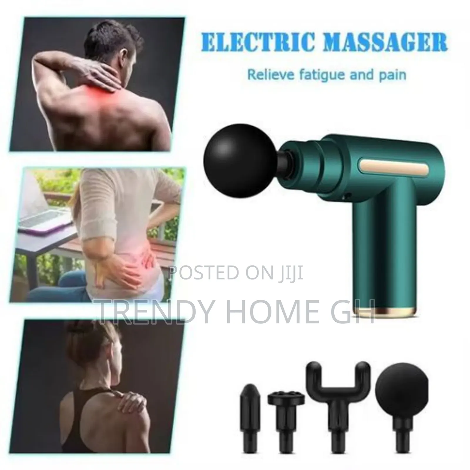 Rechargeable Deep Tissue Massage Gun Relieve Pain Relax Muscles