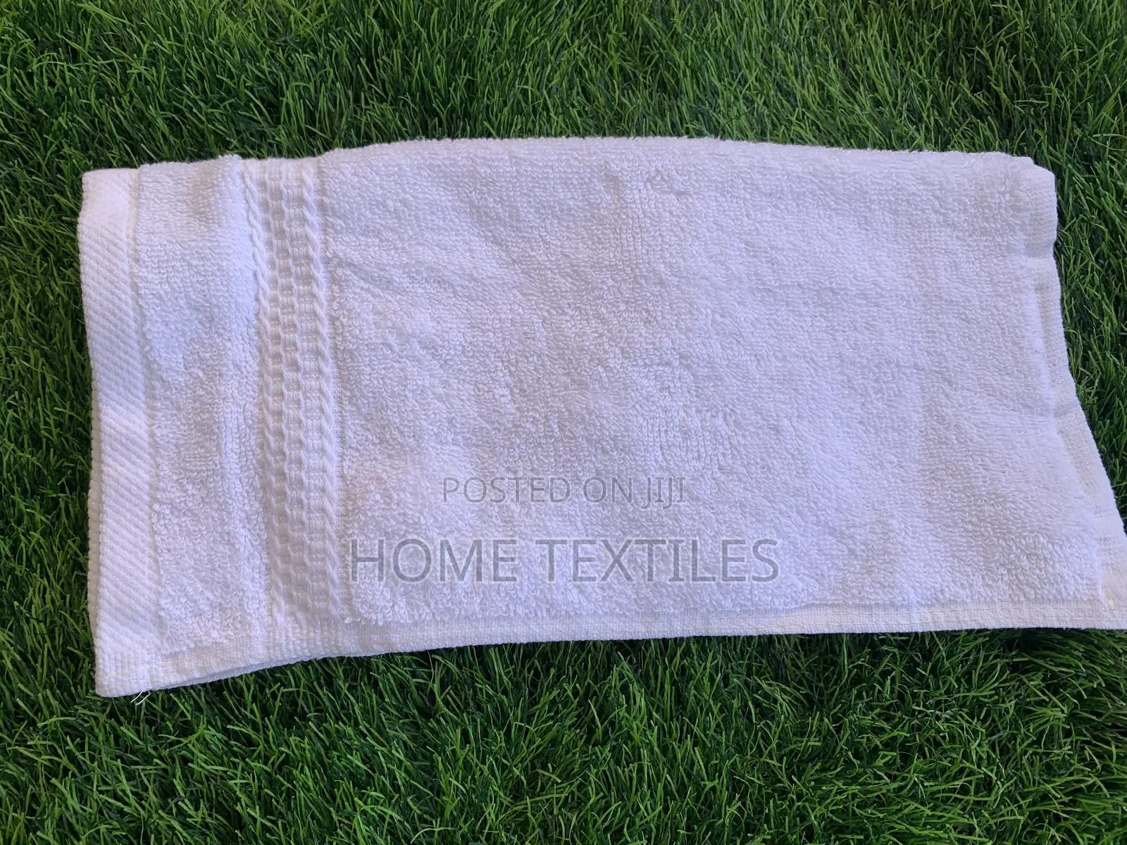 White Floral Fluffy Face Towel 13*13cm