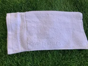 White Floral Fluffy Face Towel 13*13cm