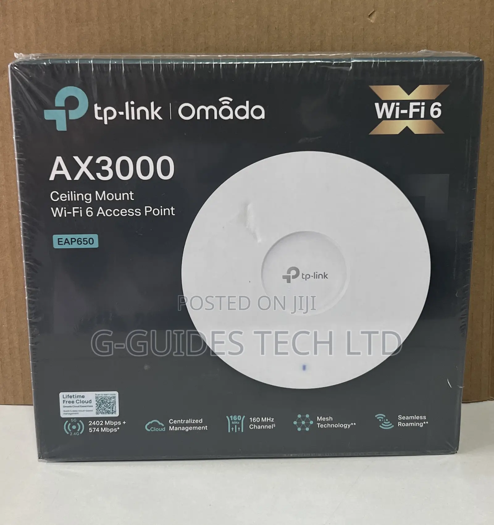 Tp-Link Eap650 Ax3000 Ceiling Mount Wi-Fi 6 Access Point