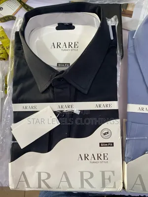 Black Long Sleeves Arare (Office Shirts)