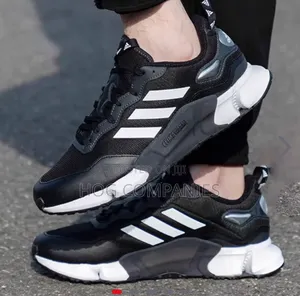 Adidas Climawarm Black/White Marathon Running Shoes