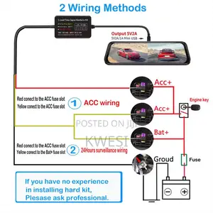 Hardwire Kits for Dashcams and Devices