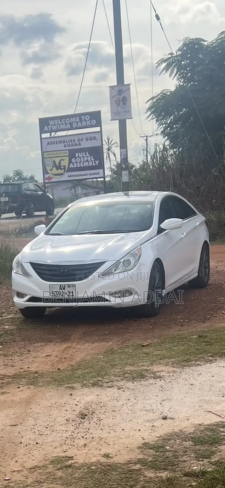 Hyundai Sonata GLS Sedan FWD (2.4L 4cyl 6A) 2012 White