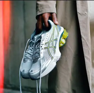 Asics Gel Kinetic Lemon Green N Silver