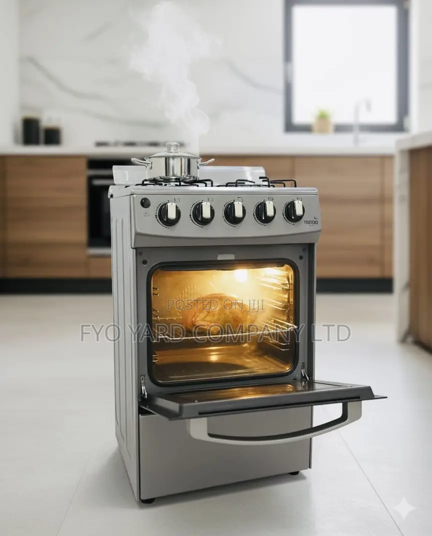 Icona 4 Burner Automatic Ignition Premium Gas Cooker With Oven