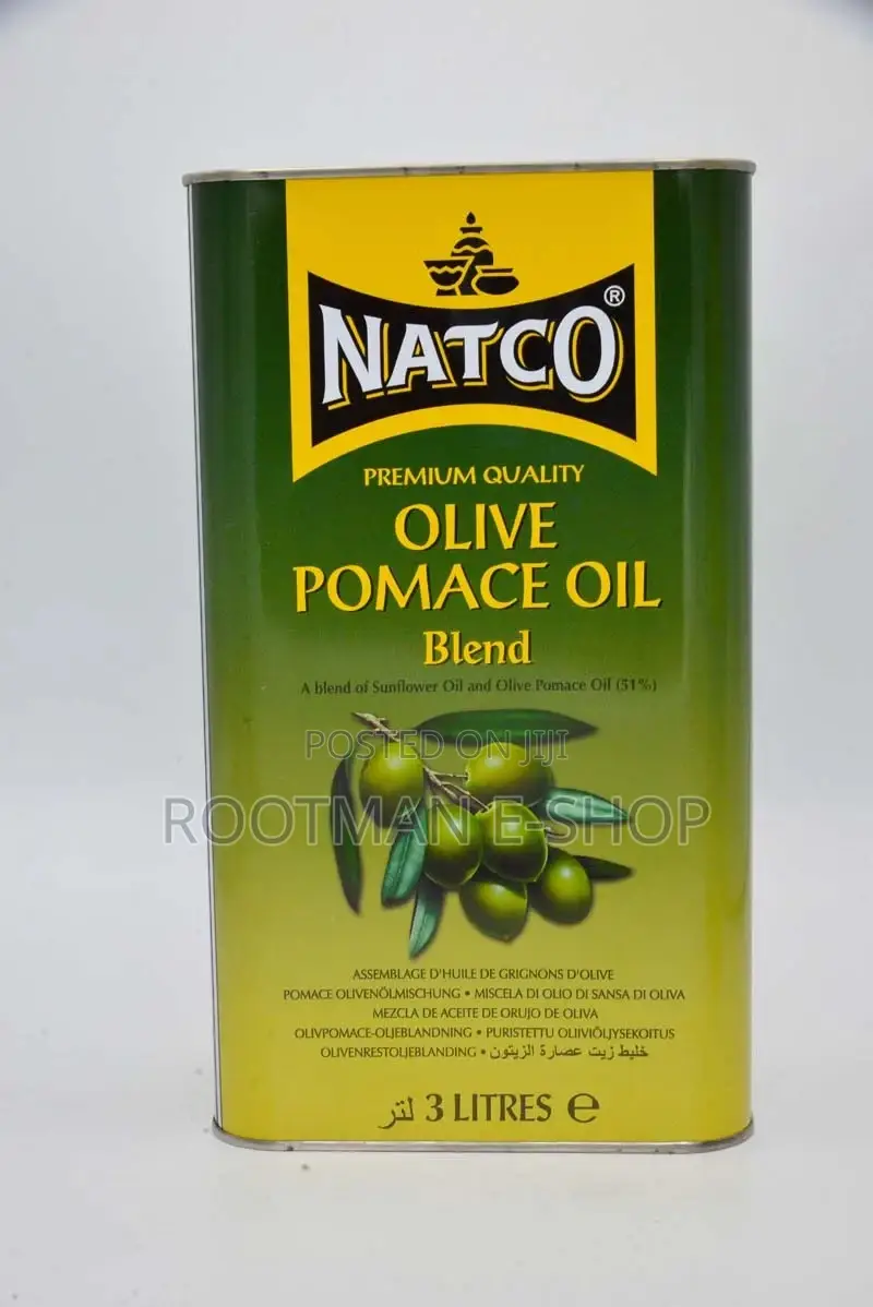 Natco Premium Quality Olive Pomace Oil Blend.