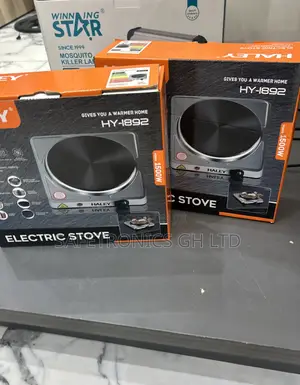 Kindly Choose Hy-1892 Grey Electric Plate 1 Hub 1200 Watts
