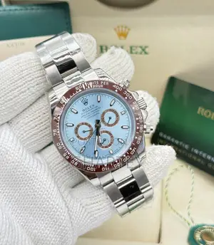 Rolex Daytona Black Dial Stainless Steel Mechanical Luxury Men Watch