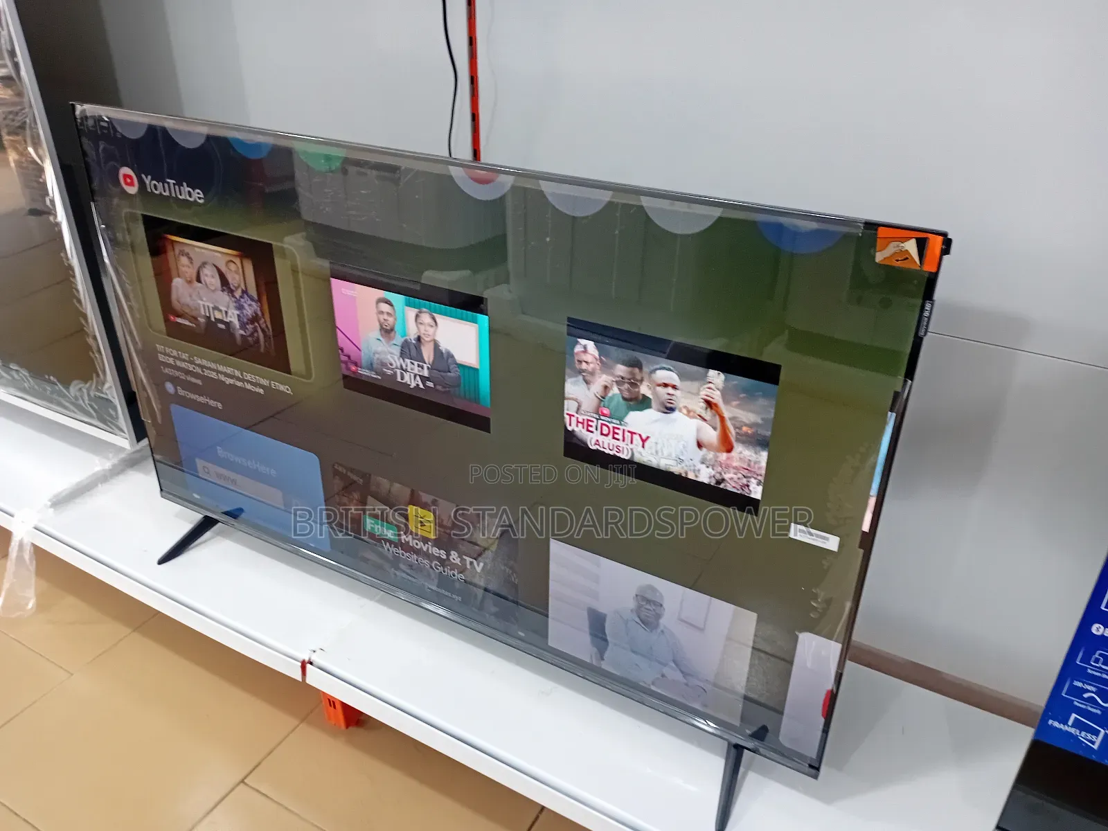 43" TCL Smart Tv With Built-in Wifi