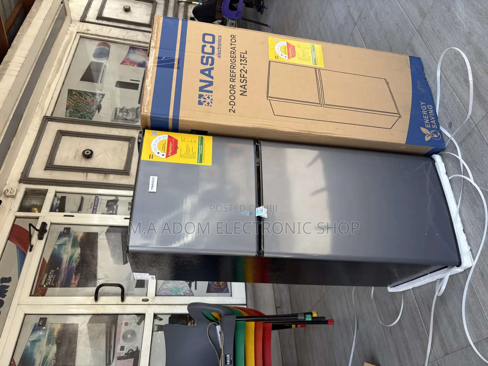 Nasco 112 Litres Top Freezer Fridge