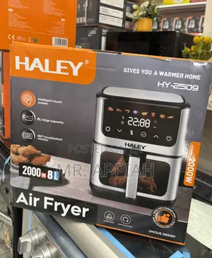 Affordable Haley-Hy-2509 2000watt Electric Air Fryer(8 Liters)