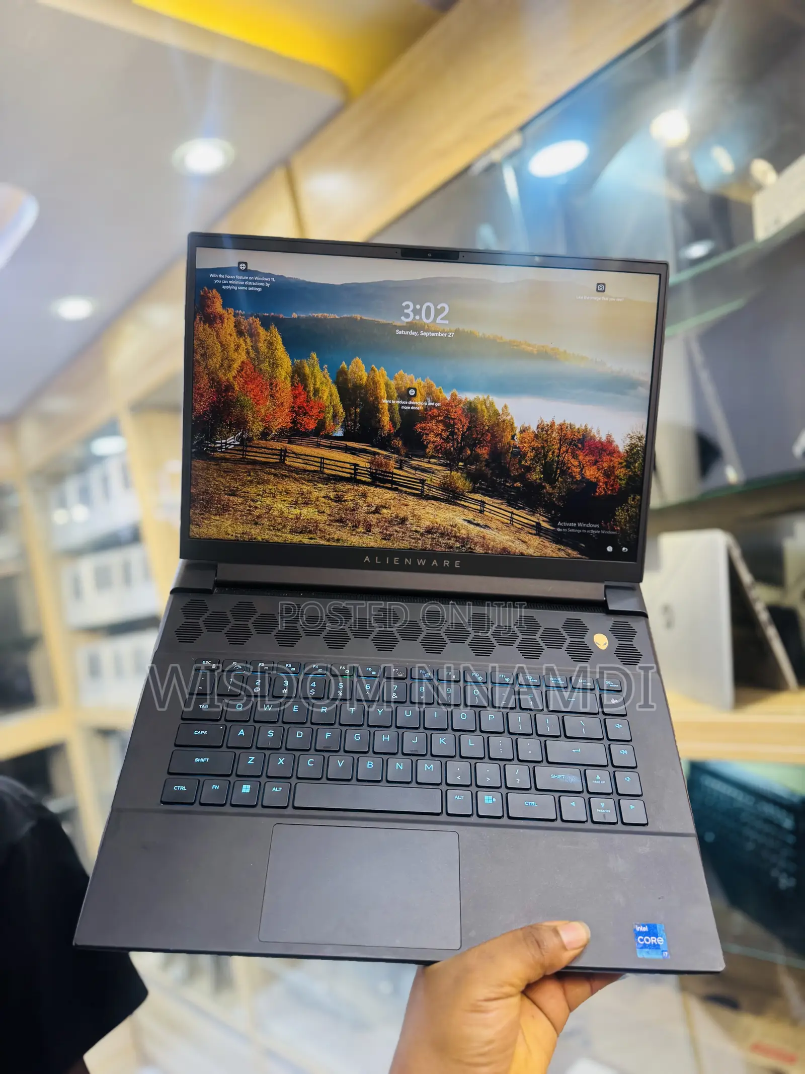 Laptop Dell Alienware M16 R1 16GB Intel Core i7 SSD 1T