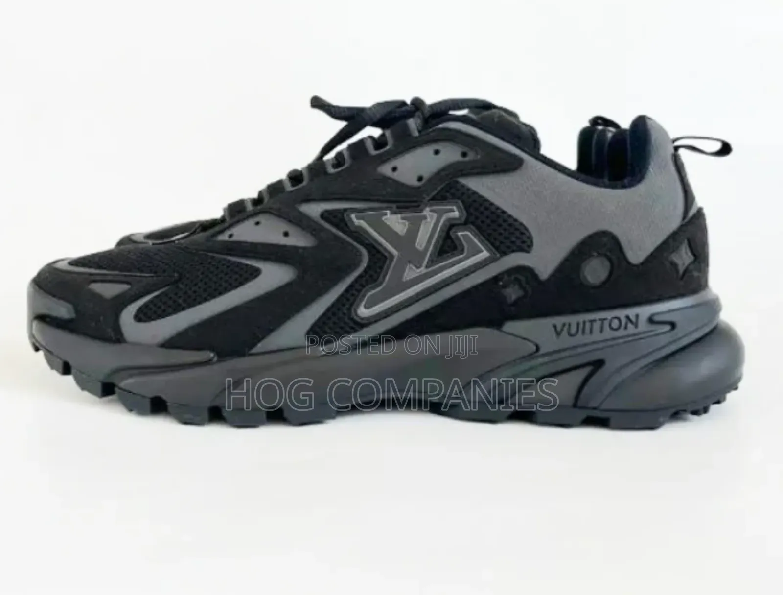 Louis Vuitton Runner Black Men's Sneakers