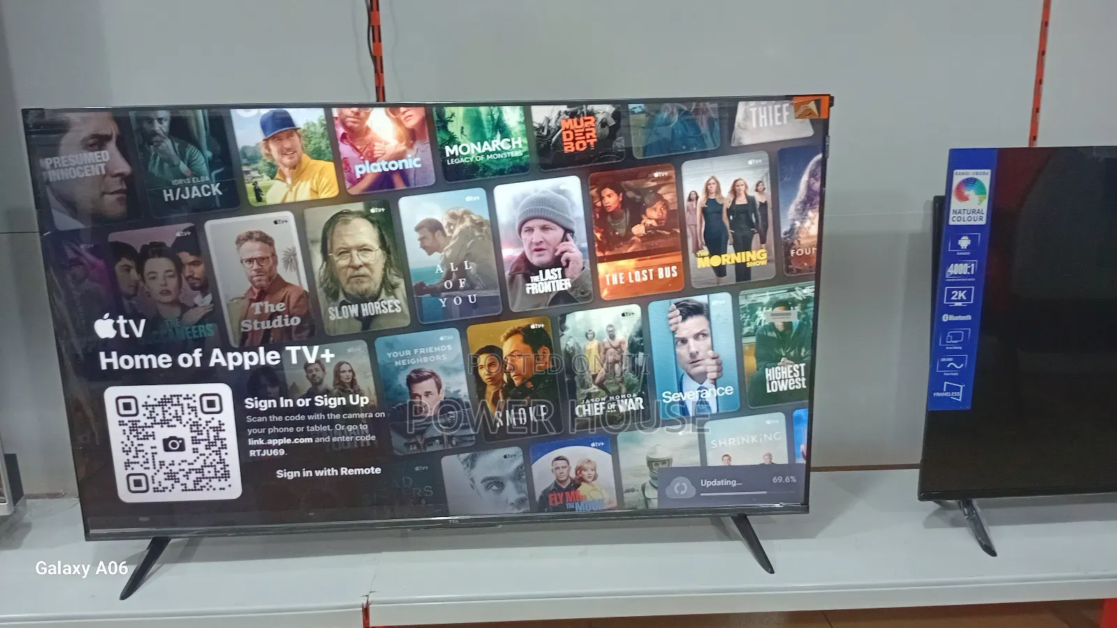 Clean View TCL 43inches Qled Smart Tv Cool TCL 43inches Qled Smart Tv