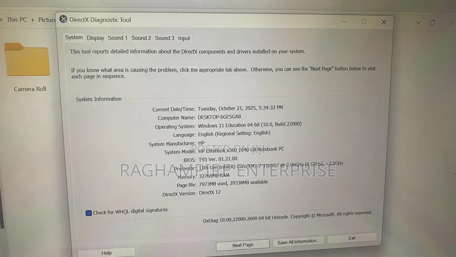 Laptop HP EliteBook 1040 G8 32GB Intel Core I7 SSD 1T