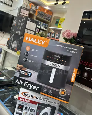 Secure Best Hy-2514 7 Liters Black Haley 2000 Watts Air Fryer Maker