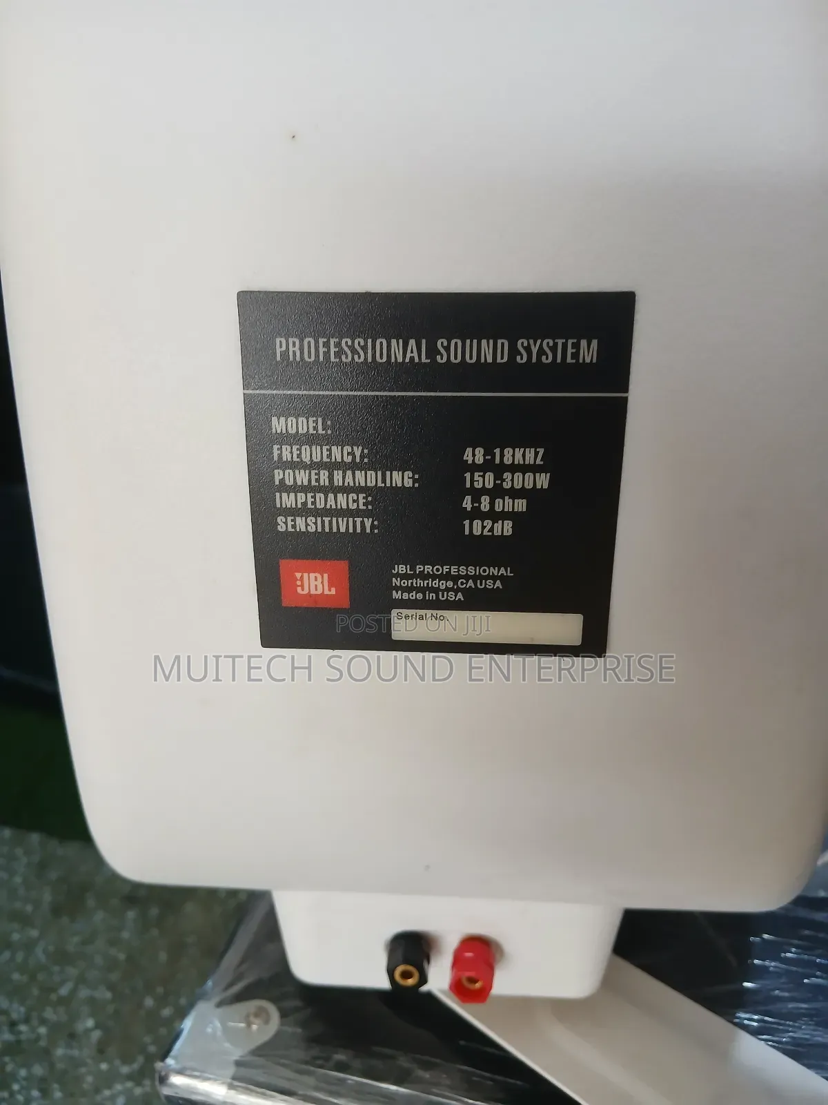 JBL Wall Speaker '8' Inches