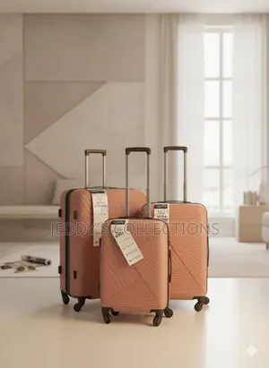 3pcs Ultra Strong Trolley Suitcases With a Smooth Wheels and a Carryon