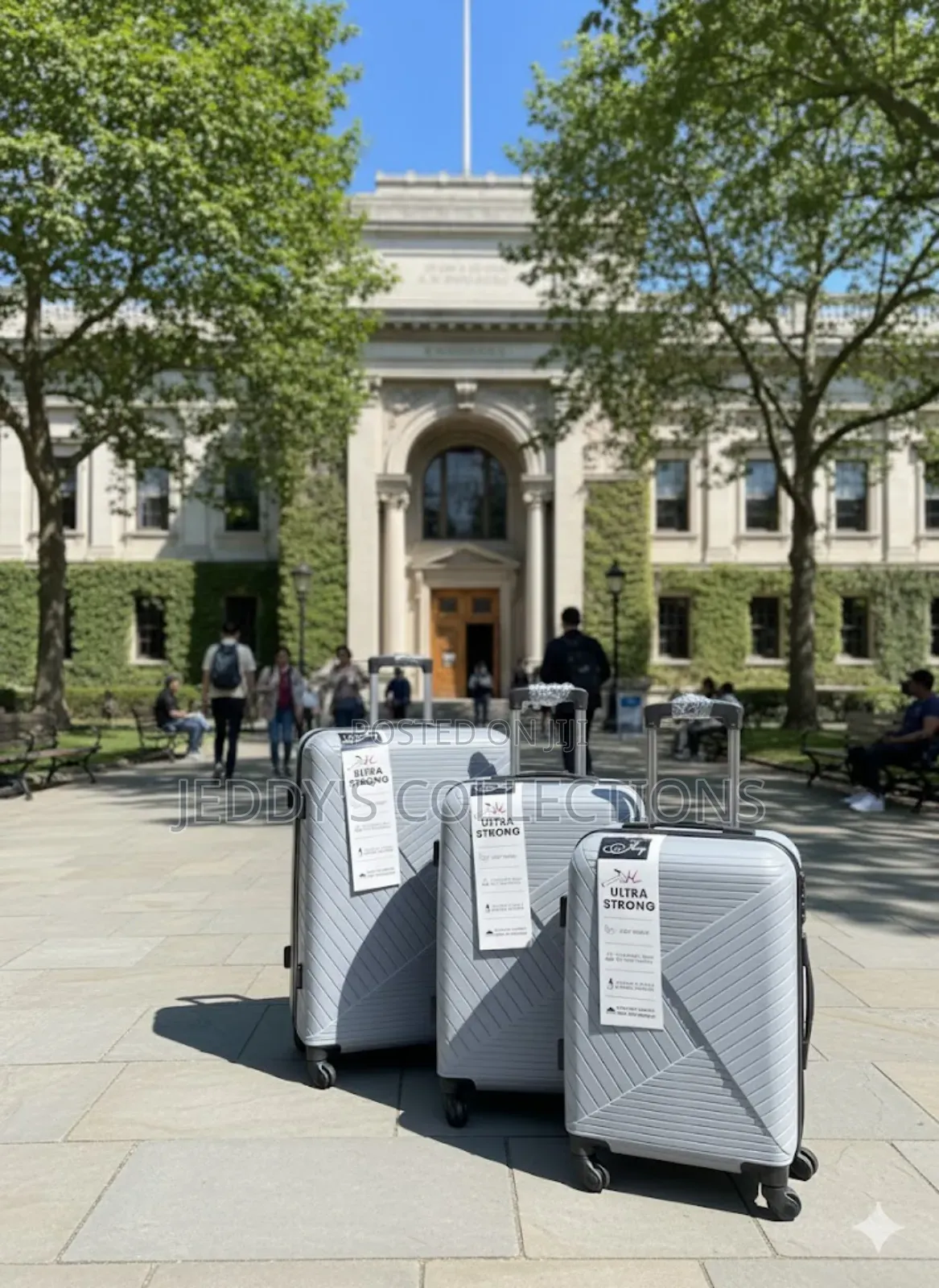 3pcs Ultra Strong Trolley Suitcases With a Smooth Wheels and a Carryon