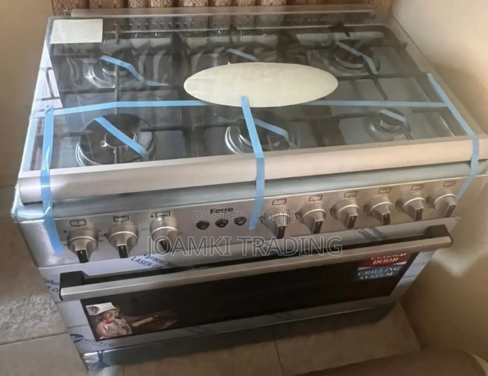 6 Gas Burners, Electric Oven