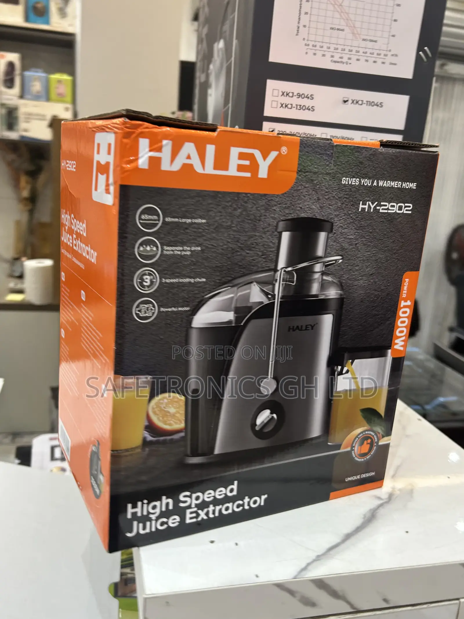 Perfect Fast 1000 Watts Haley ~< Hy-2902 Juice Maker