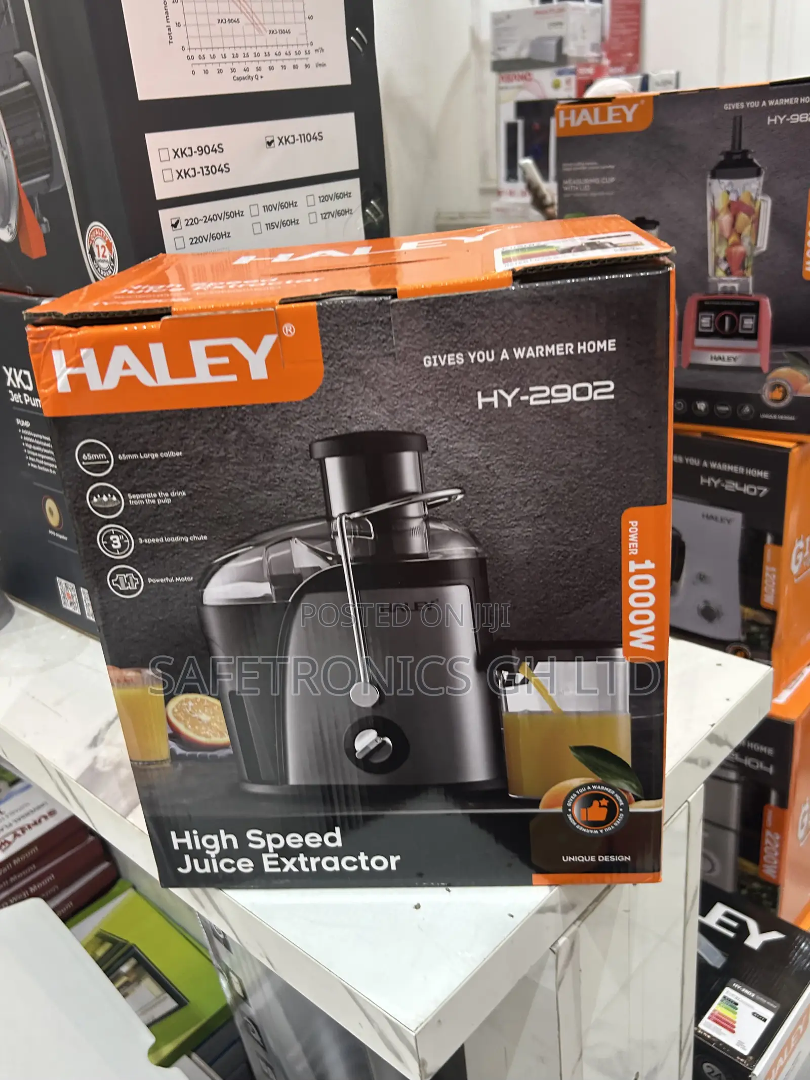 Fast Unique Electric 1000 Watts Hy-2902 Haley Juice Maker