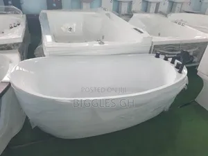 Freestanding Bathtub With Shower Handles