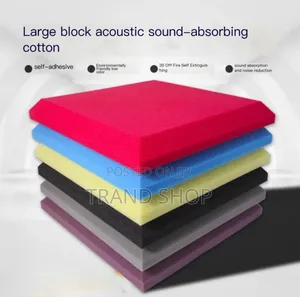 Flat Acoustic Panels Studio Foam Soundproof