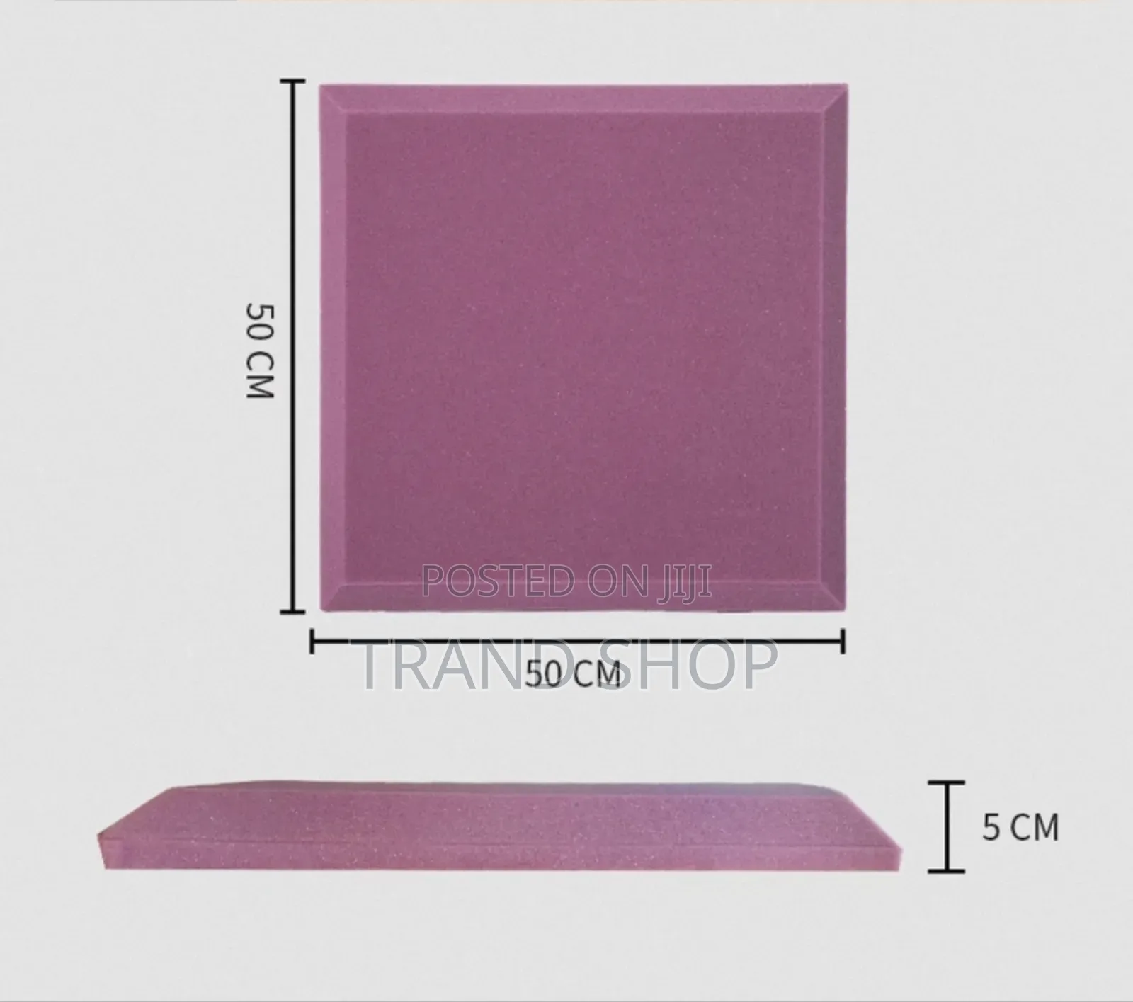 Flat Acoustic Panels Studio Foam Soundproof