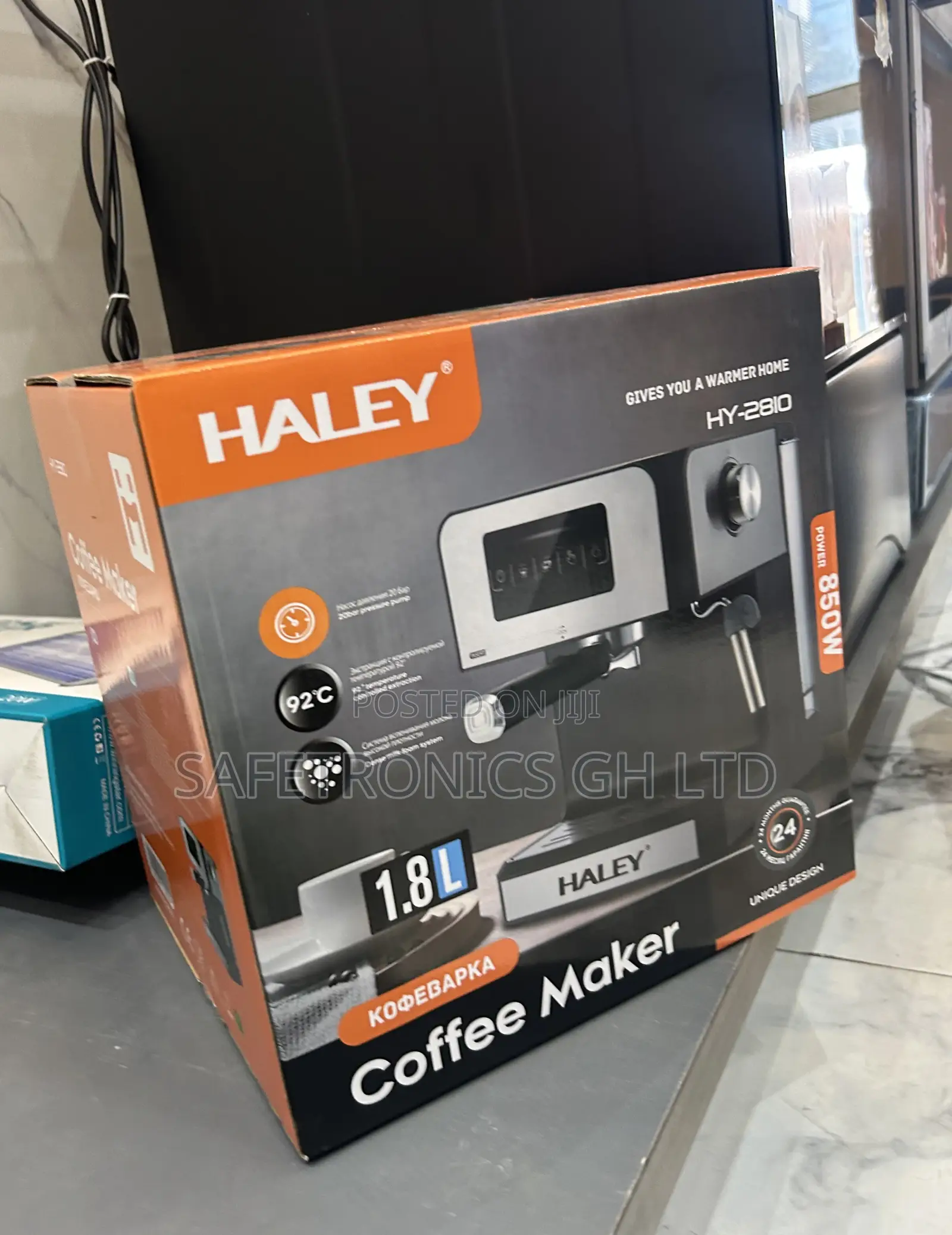 Purchase ~~ Electric Haley 850 Watts Hy-2801 1.8 Watts Coffee Machine