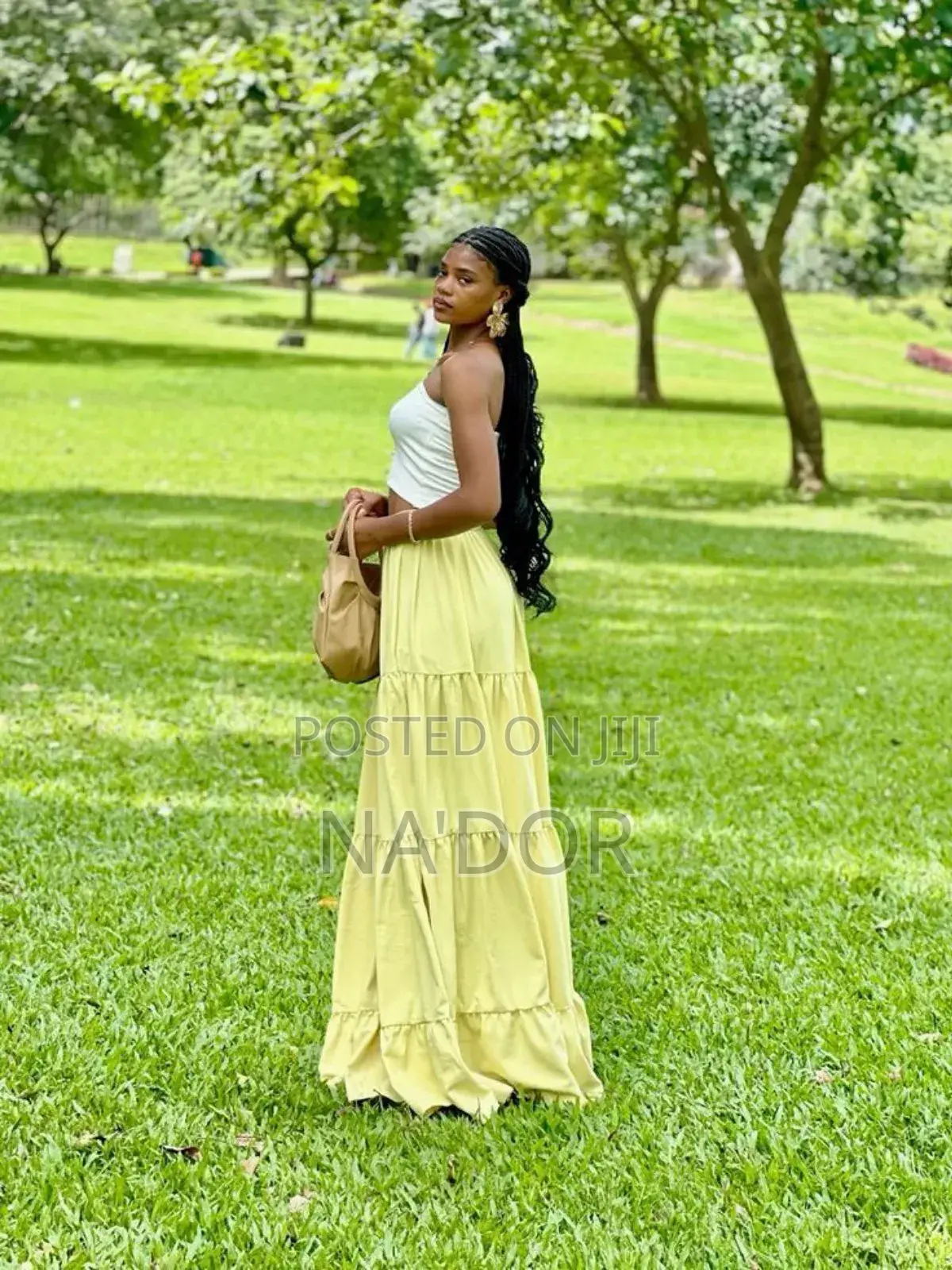 Cottage Skirt With Pockets