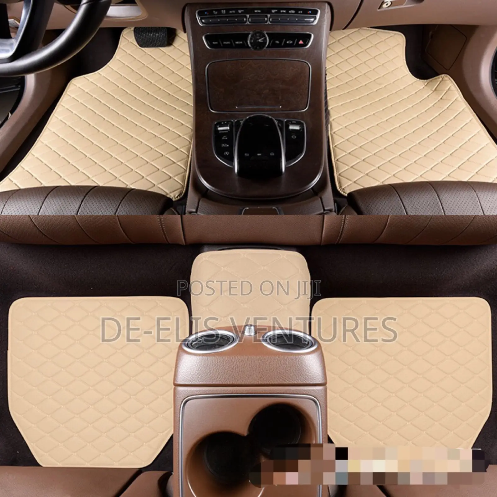 Luxury Anti Slip PVC Universal Waterproof Car Floor Mat