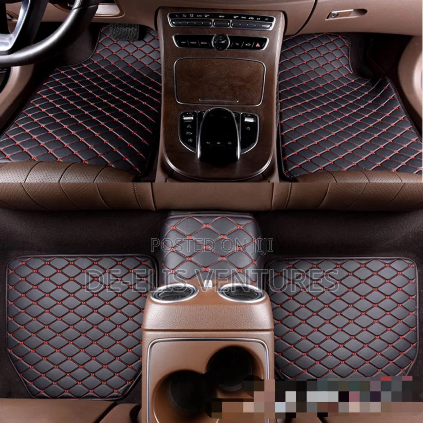Luxury Anti Slip PVC Universal Waterproof Car Floor Mat