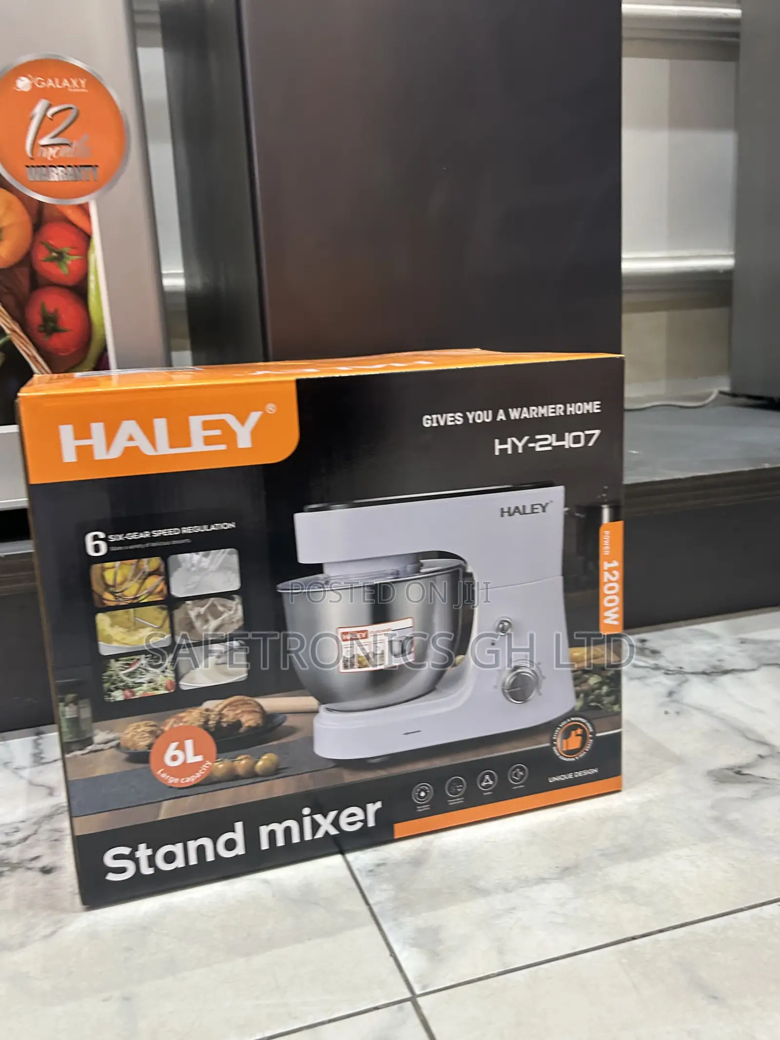 Shop Quality Hy-2407 1.8 Liters Stand Mixer 1200 Watts Haley * 