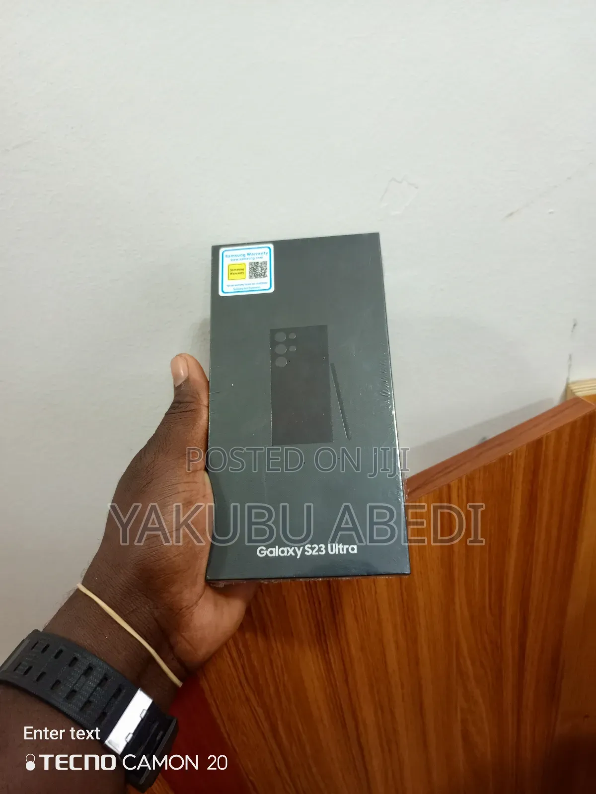 New Samsung Galaxy S23 Ultra 256 GB Black