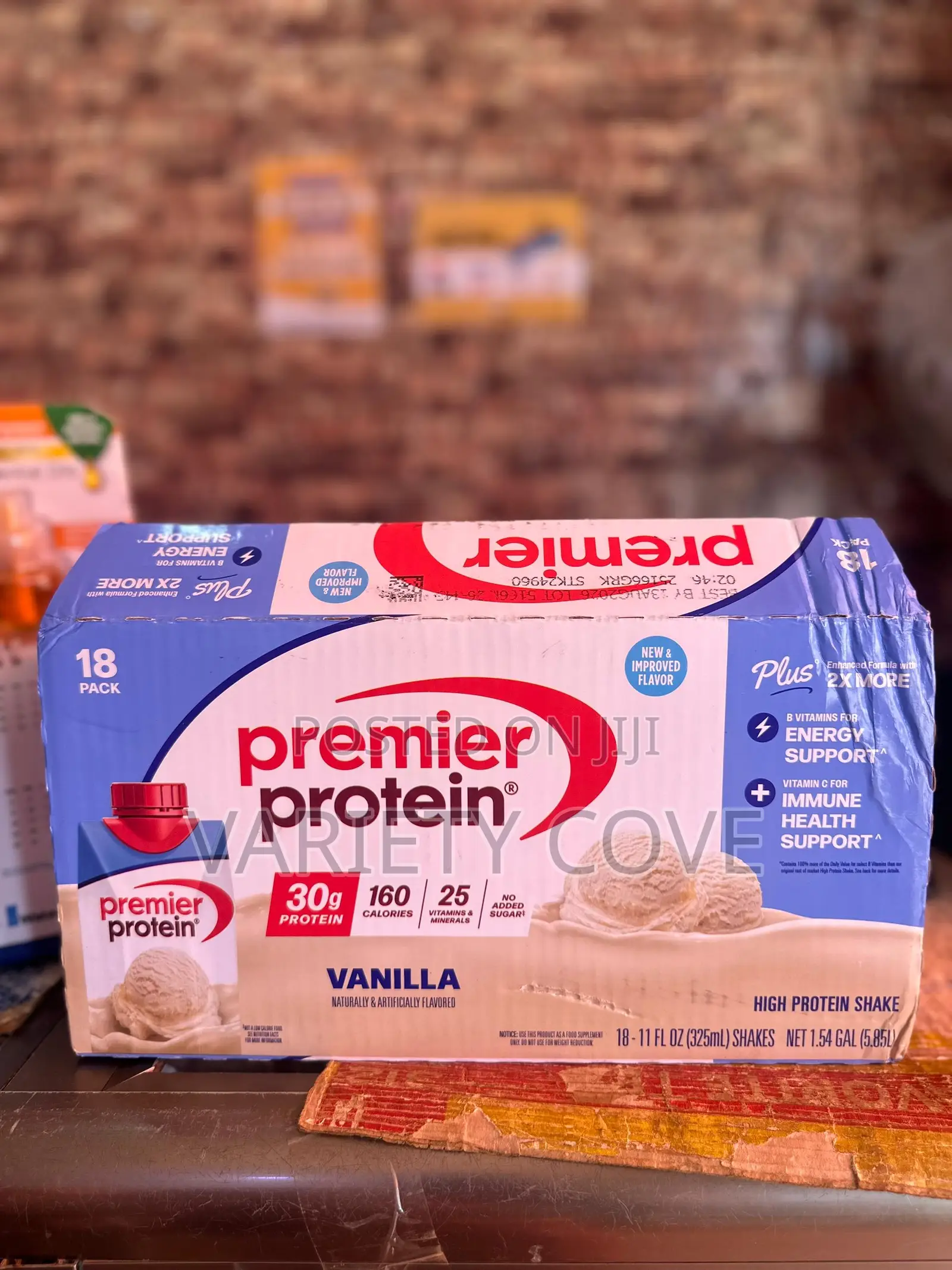 Premier Protein 18 Pack Vanilla Flavored