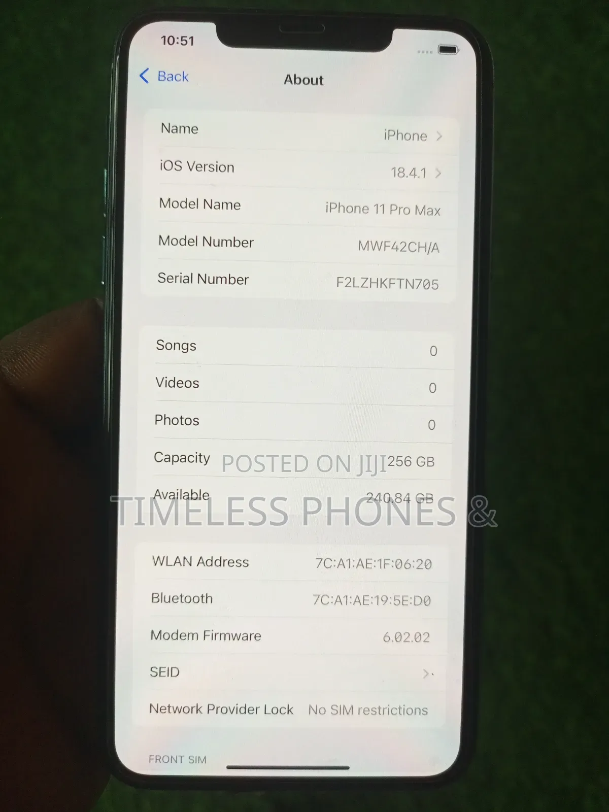 Apple iPhone 11 Pro Max 256 GB Green