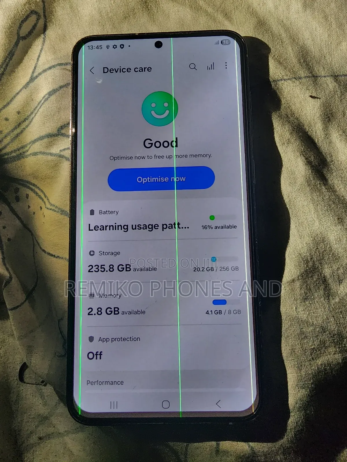Samsung Galaxy S23 Plus 256 GB Gold
