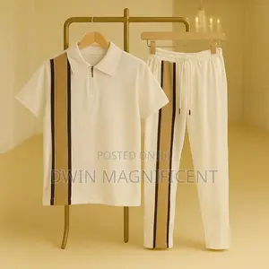 Stylish Two-Piece Casual Set for Men | Premium Quality |