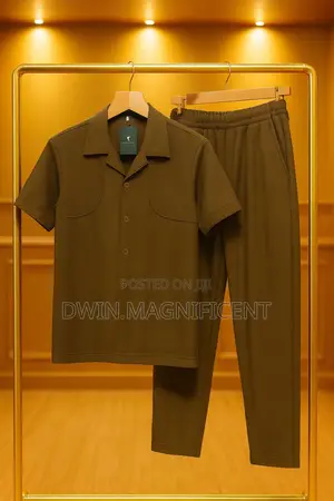 Stylish Two-Piece Casual Set for Men | Premium Quality |