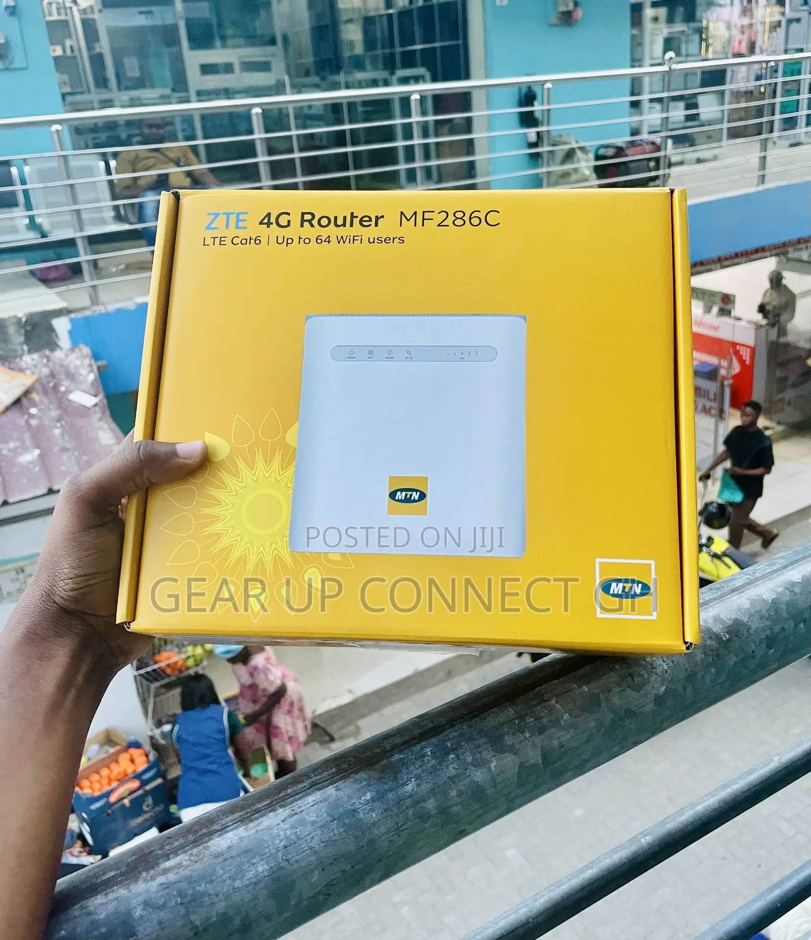 MTN Zte Mf286c Cat6 Router+Data Sim