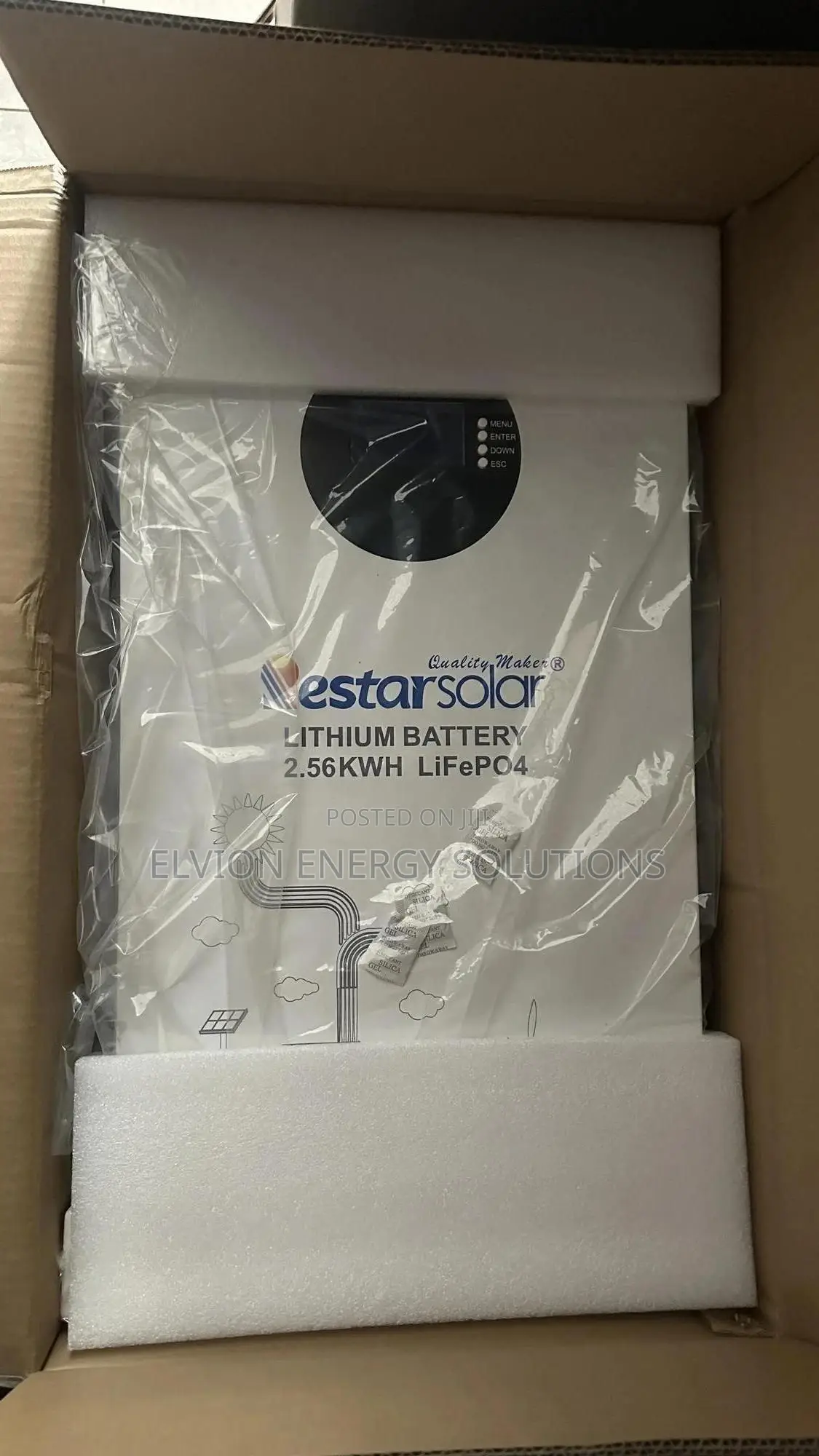 2.56kwh Solar Lithium Battery