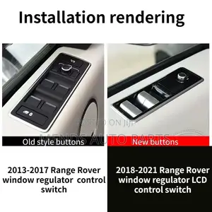Window Switch Control LCD ,Range Rover Sport Upgrade