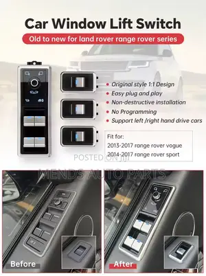 Electric Window Switch Lifting Control Lcd , Suitable For Range Rover