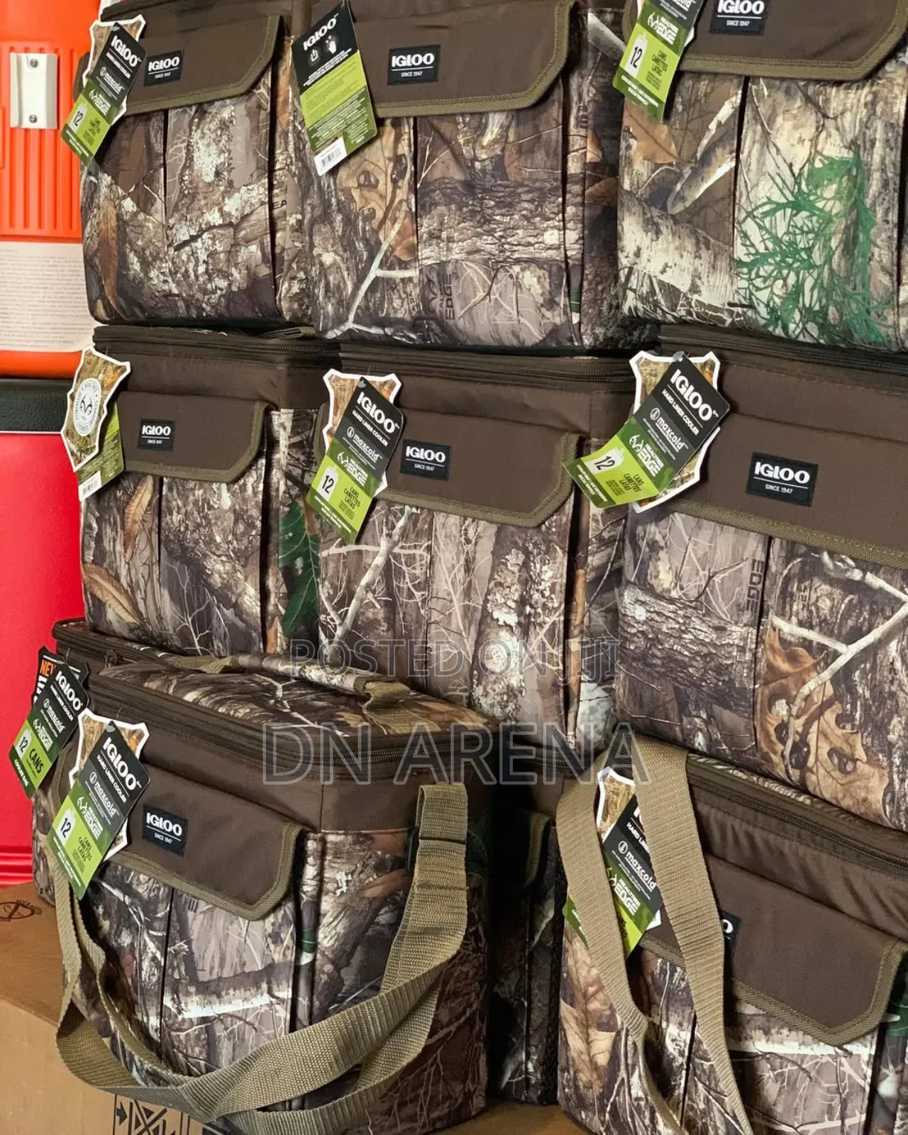 Igloo 24- And 12 Can HLC Cooler Lunch Bag - Realtree Edge