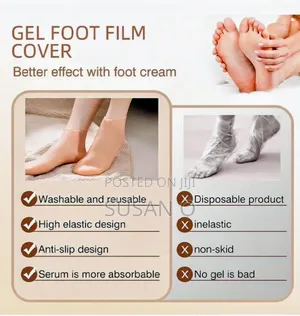 Silicone Moisturizing Socks