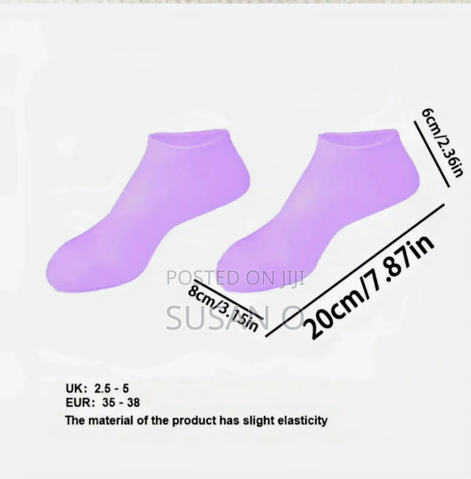 Silicone Moisturizing Socks