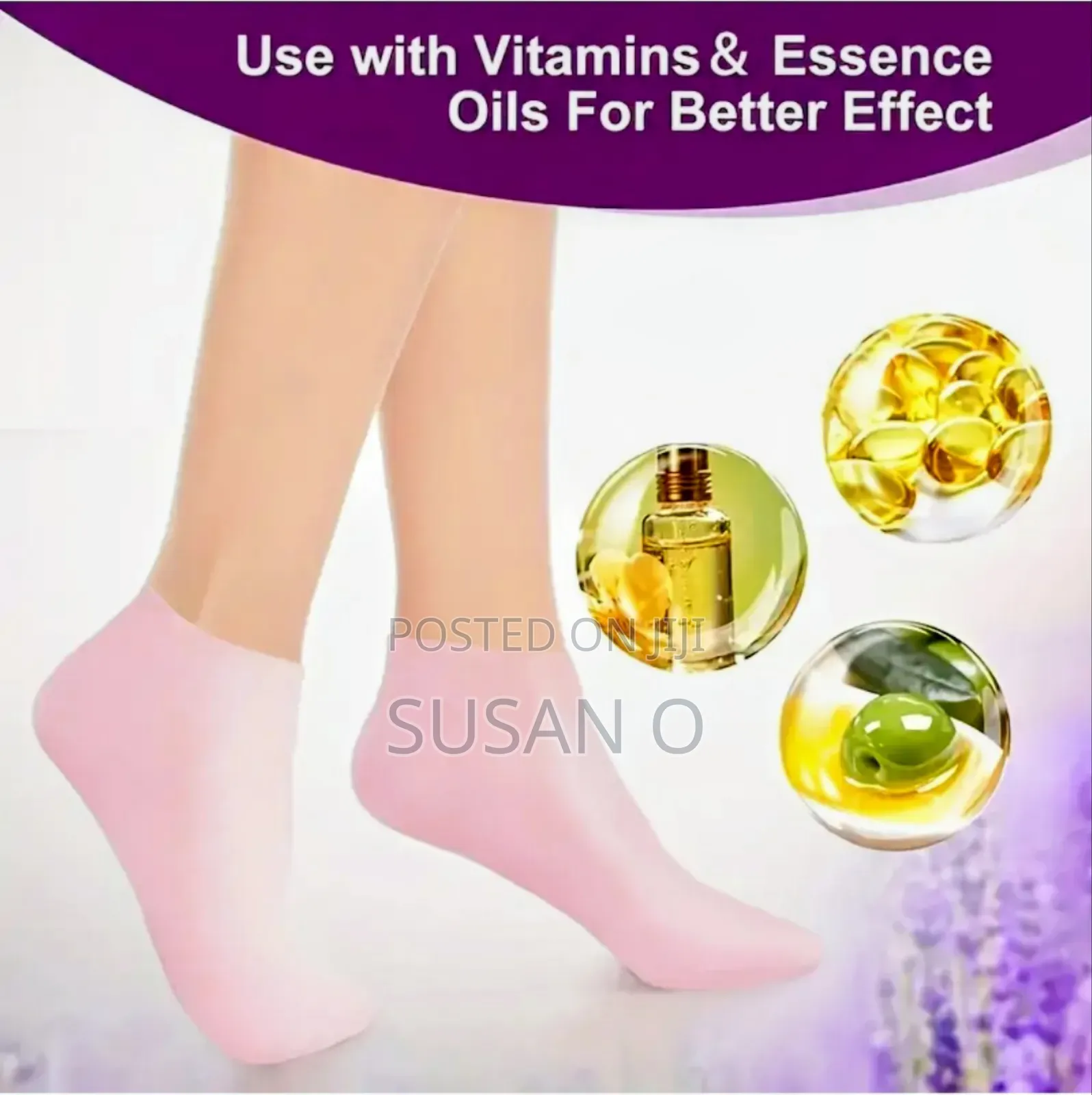 Silicone Moisturizing Socks