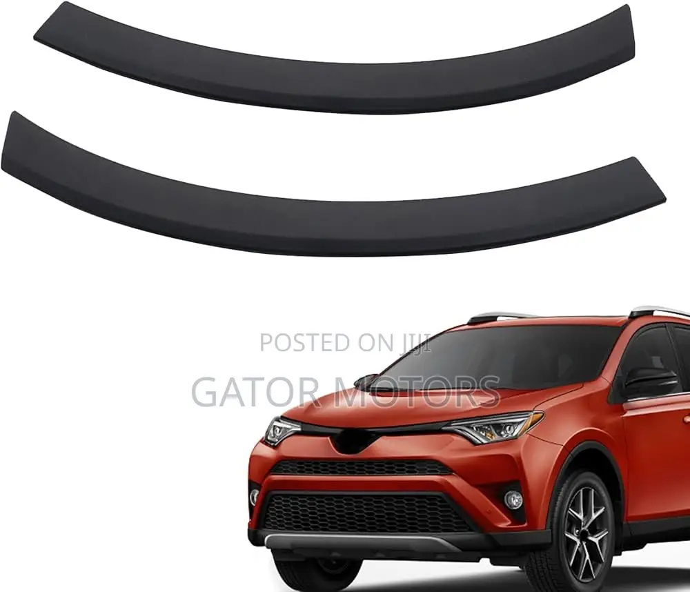 Rav4 2016 2017 2018 Front Bumper Trims Moulding (Pair)